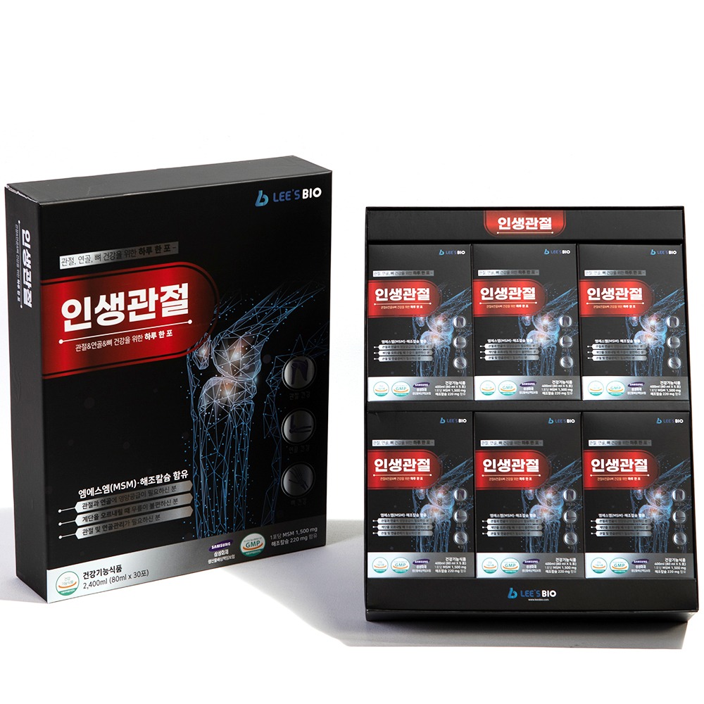 [천마니] 인생관절 1박스 (80ml x 30포) *3박스